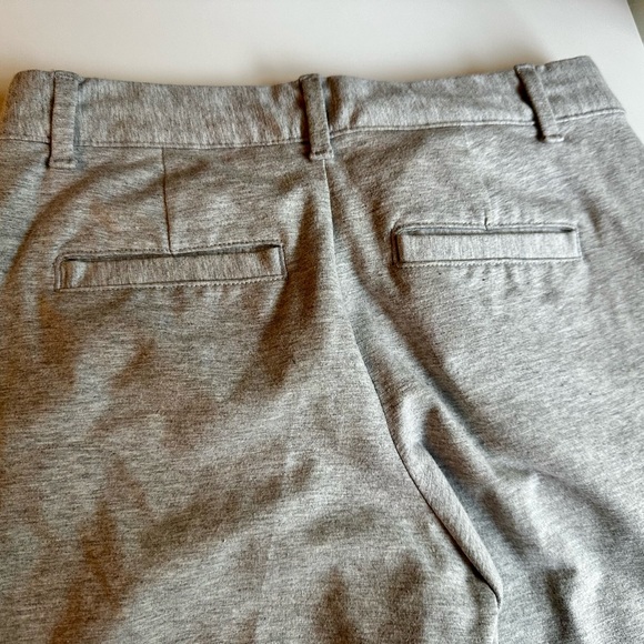 Gap Wide Leg Knit Pants Light Grey 0P - Picture 5 of 8